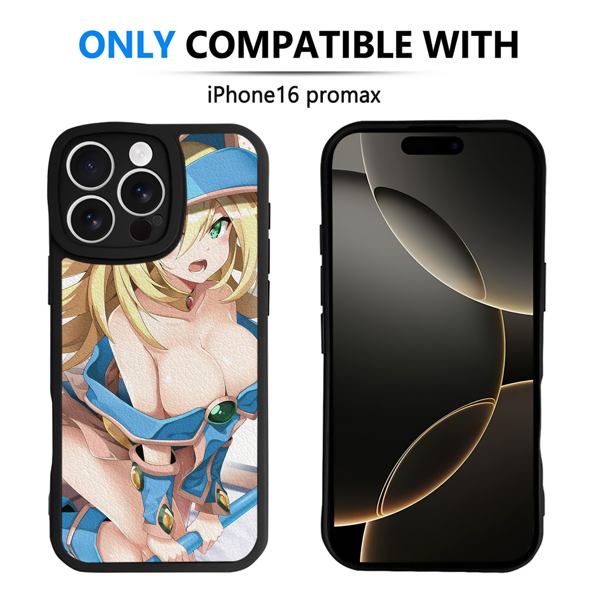 （画像用） 遊☆戯☆王 Yu-Gi-Oh! 【iPhone 16シリーズ対応】シリコンスマホケース（レザー調） 材質：シリコン